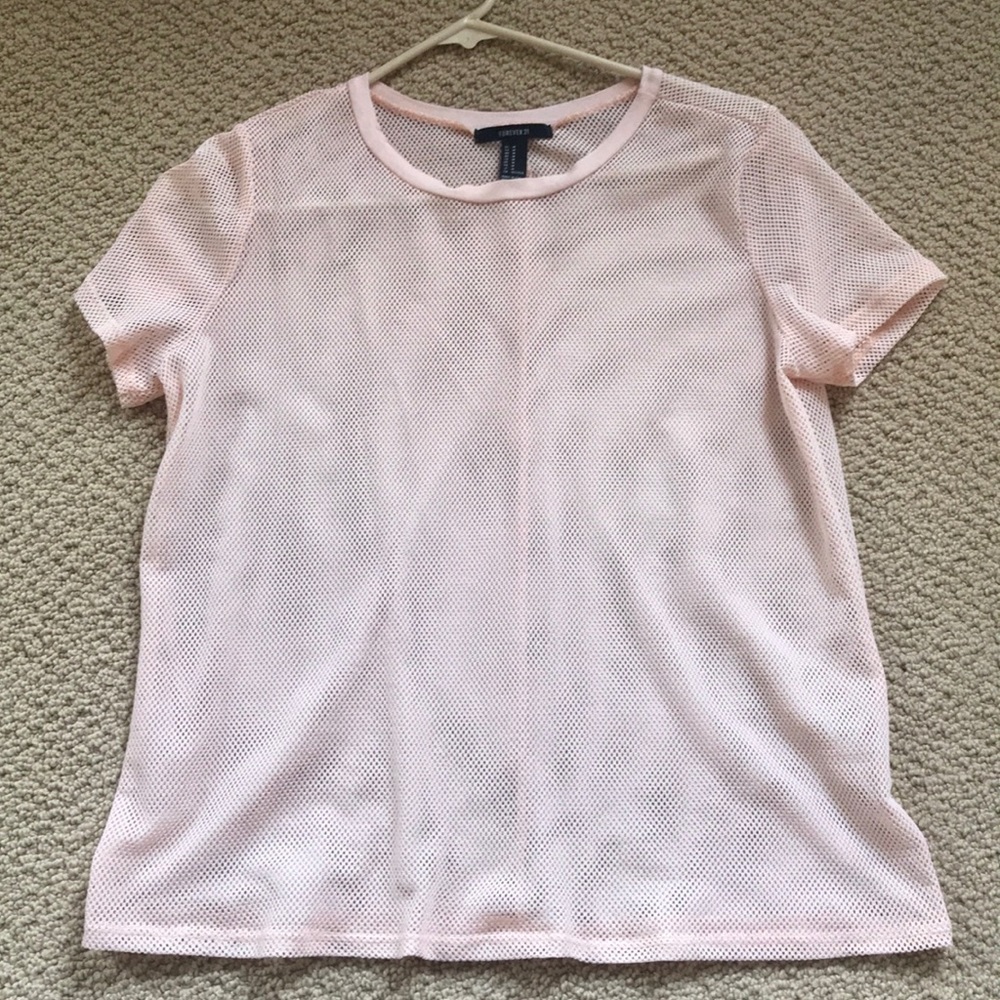 Mesh Peach Top